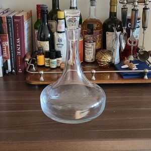 Name Groove Crystal Decanter